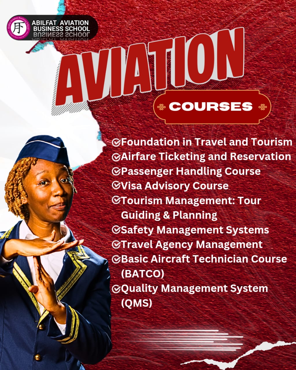 Aviation, Travel & Tourism Faculty